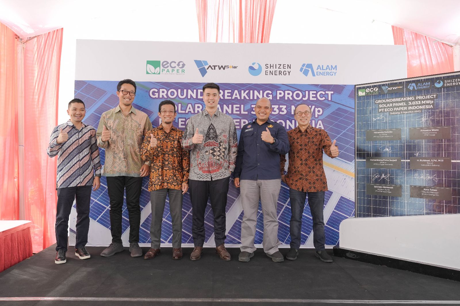 Alamport via Alam Energy received the order of 3MW Rooftop Solar Power Plant at Paper Mill in Indonesia