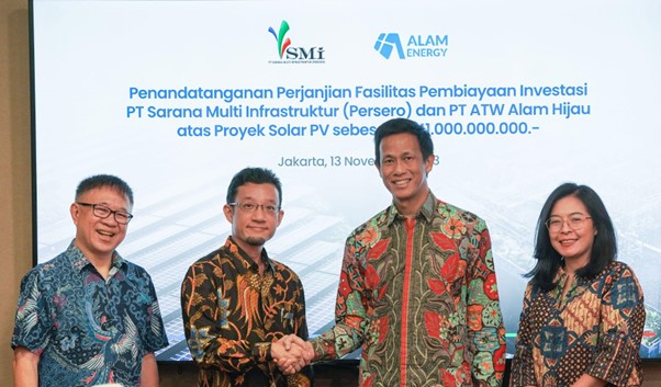 Alam Energy、インドネシアPT SMIから410億ルピアを資金調達